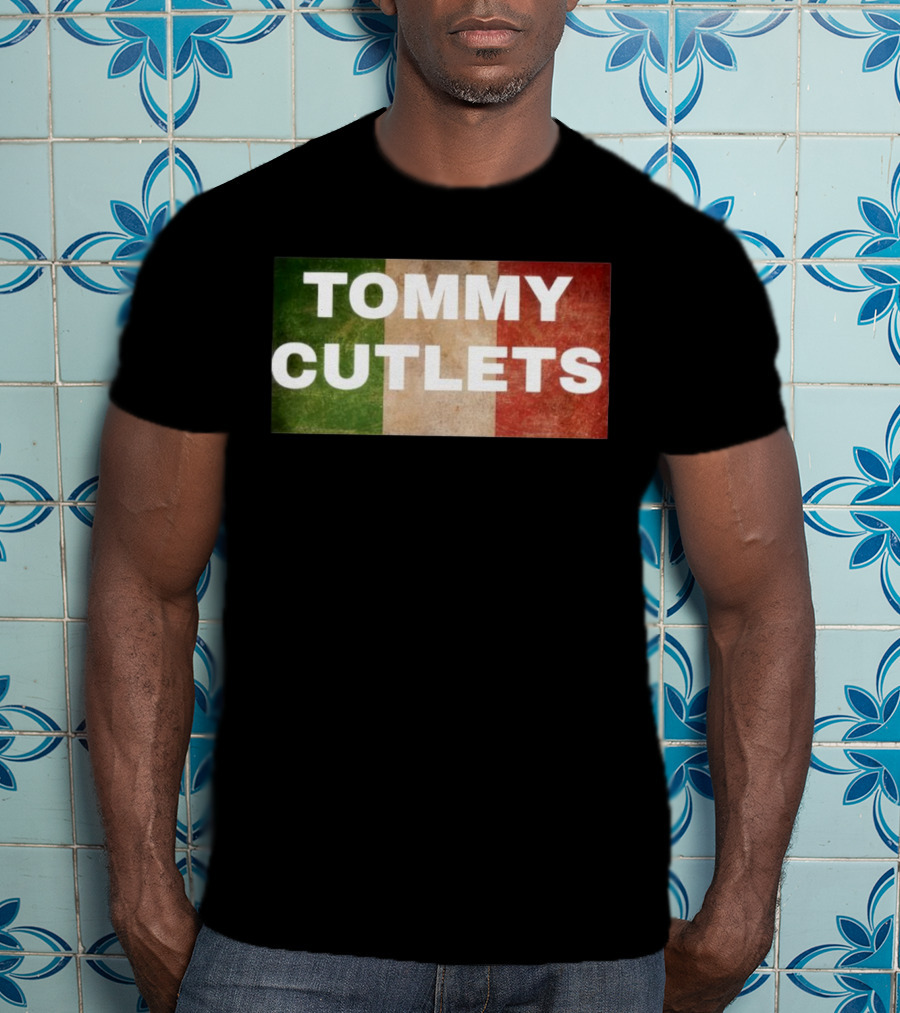 Tommy Cutlets Italian Flag Tommy Devito T-Shirt
