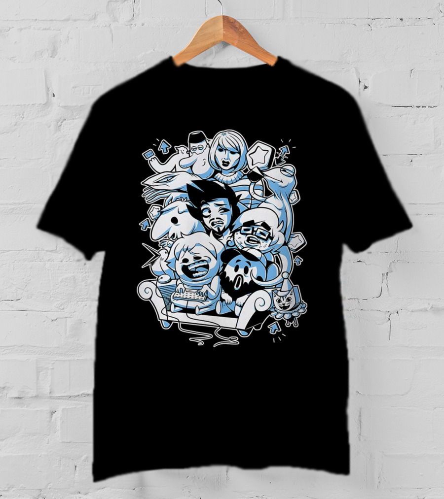 Websplorer Boys Characters Iconic Cartoon Group Adventure T-Shirt