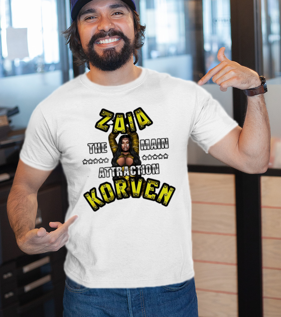 Zaia Korven The Main Attraction Stars T-Shirt