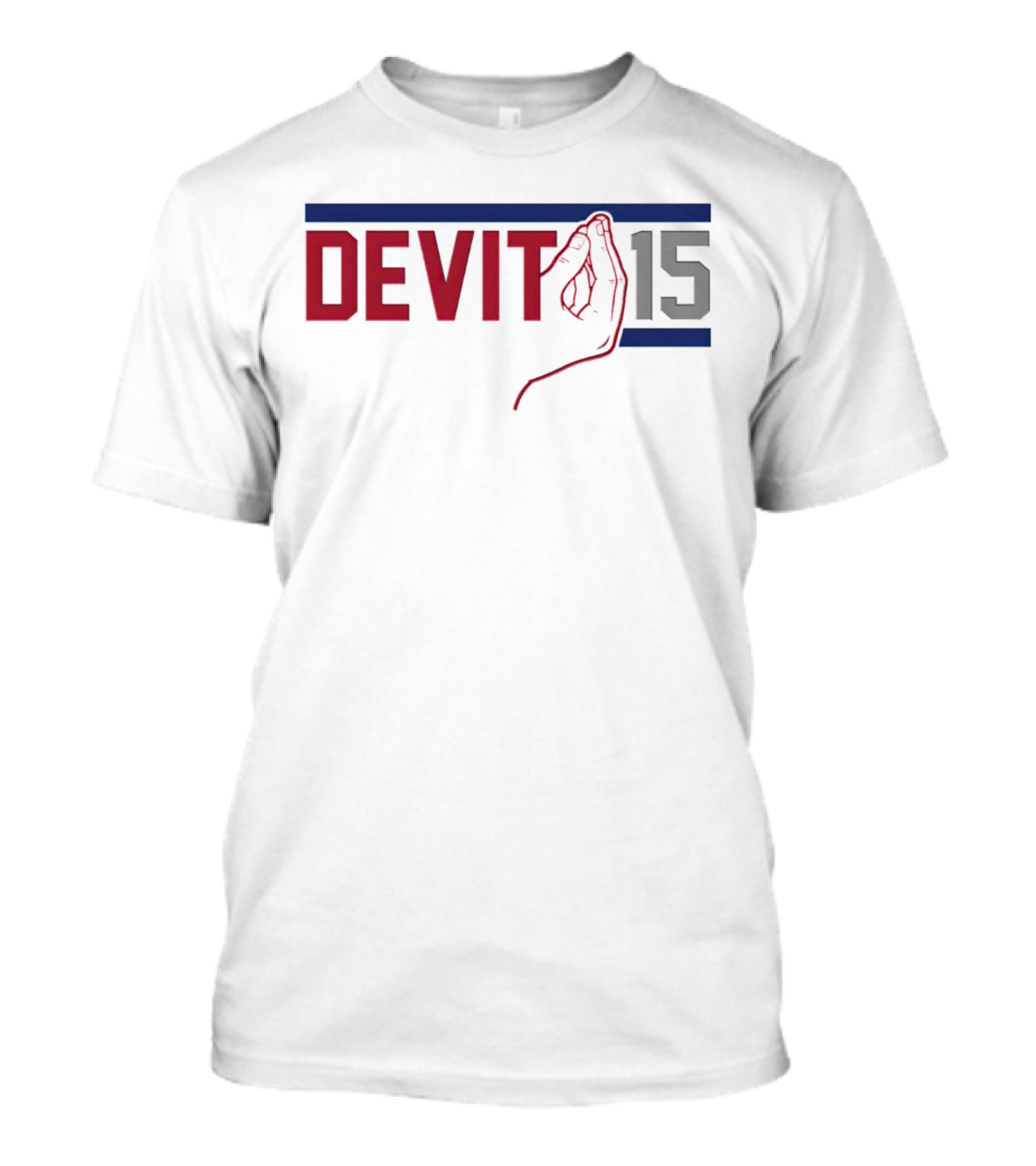 Giants Tommy DeVito Jersey Number 15 With Italian Hand Gesture T-Shirt