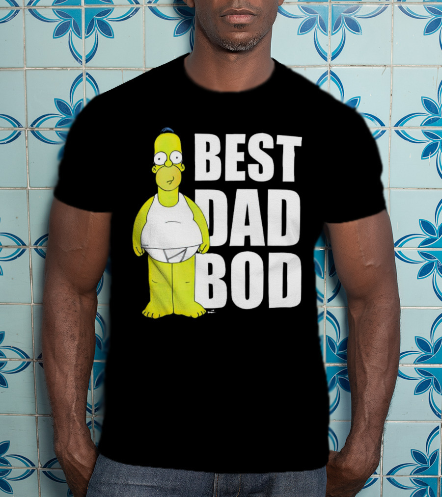 Homer Simpson Best Dad Bod The Simpsons T-Shirt