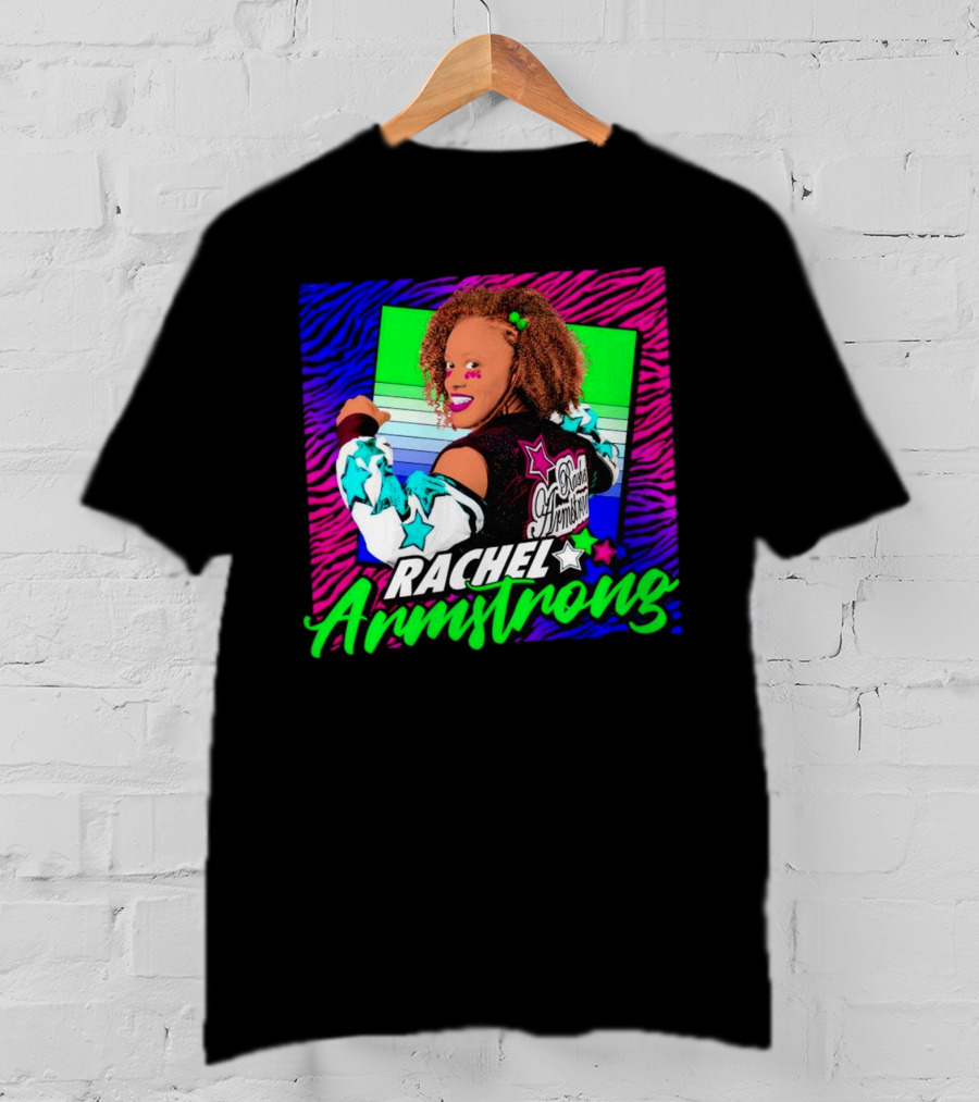 Rachel Armstrong Star Stripes Vibrant T-Shirt