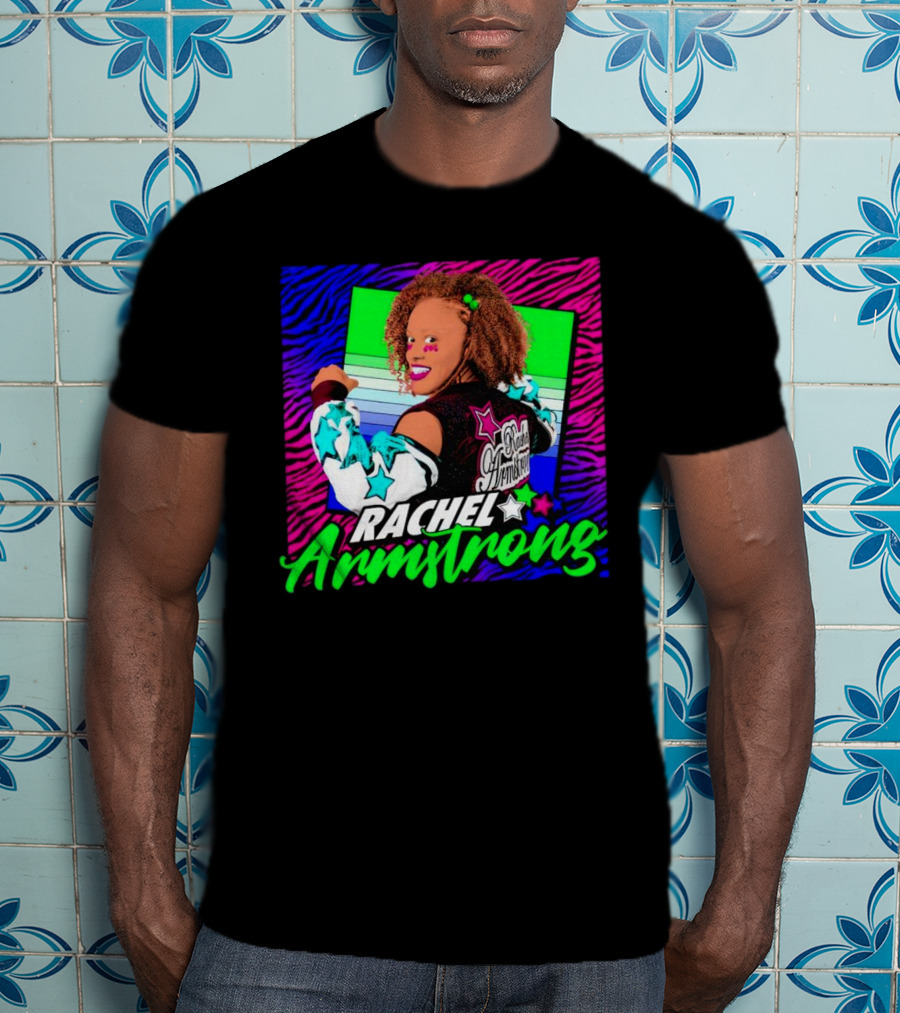 Rachel Armstrong Star Stripes Vibrant T-Shirt