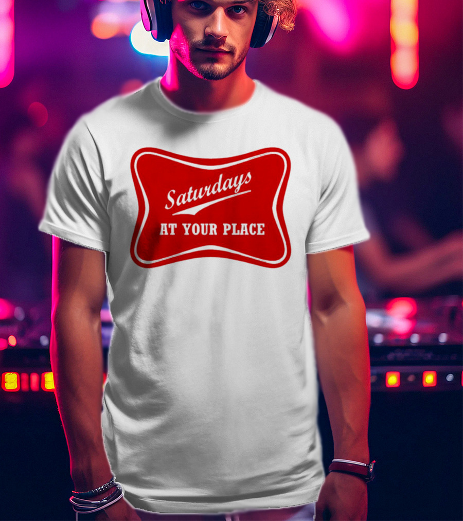 Saturdays At Your Place Red Label T-Shirt