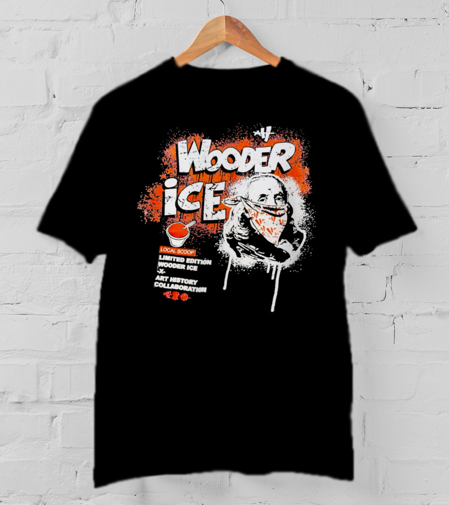 Wooder Ice Local Scoop Art History Collaboration T-Shirt
