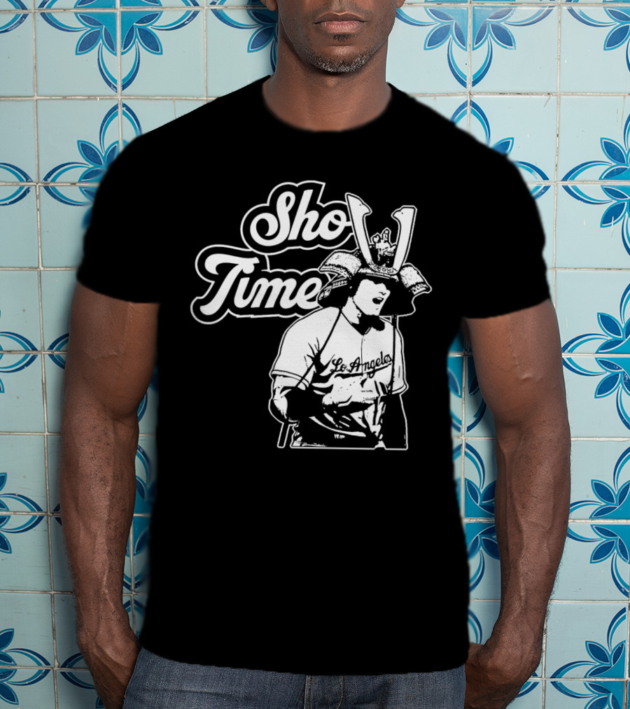 Sho Time Samurai Shohei Ohtani Los Angeles Baseball T-Shirt