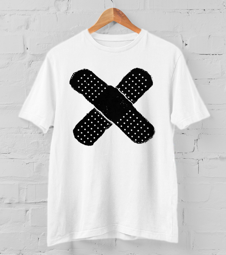 The First Time Band-Aid Kid Laroi Style Cross Bandaid T-Shirt