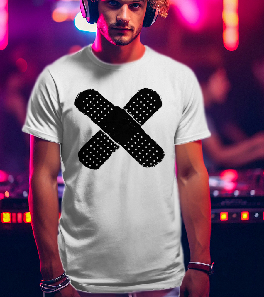 The First Time Band-Aid Kid Laroi Style Cross Bandaid T-Shirt