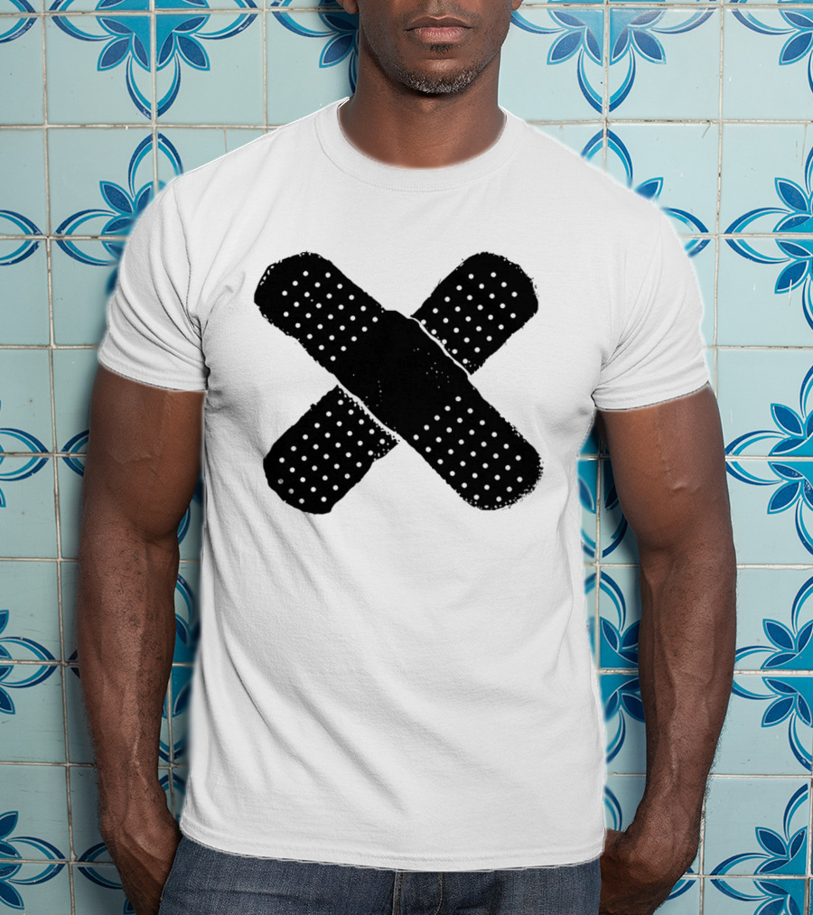 The First Time Band-Aid Kid Laroi Style Cross Bandaid T-Shirt