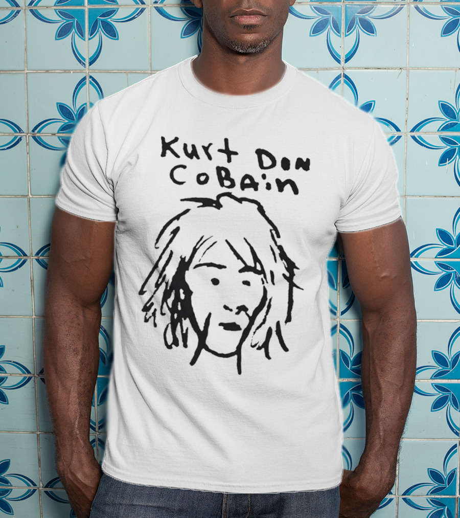 Kurt Don Cobain Draw T-Shirt