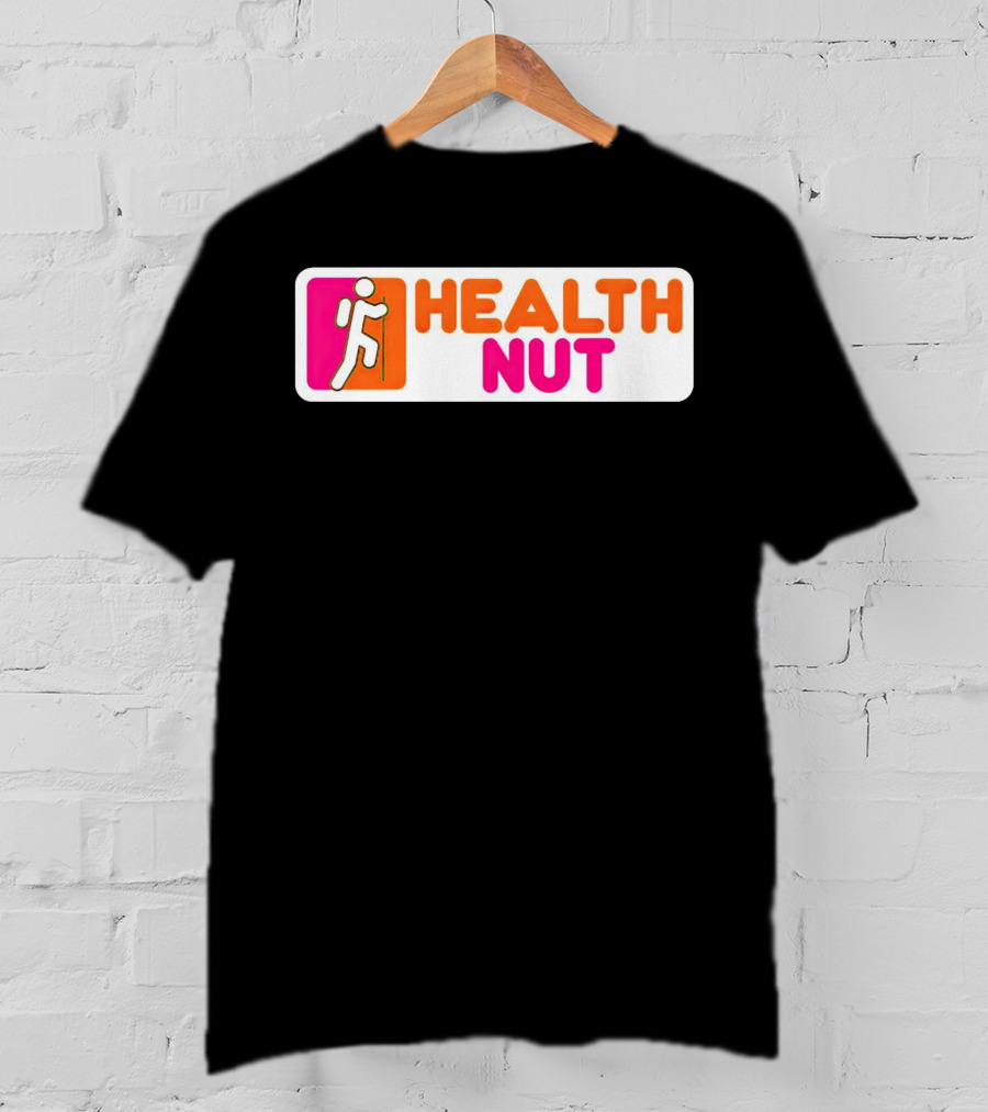 Health Nut Dunkin’ Donuts Logo Mashup T-Shirt