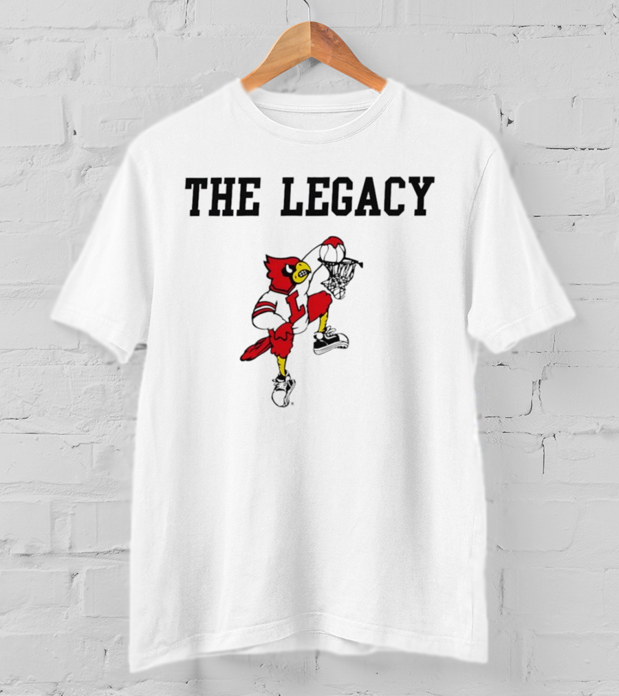 The Legacy Louisville Cardinals Dunking Bird T-Shirt