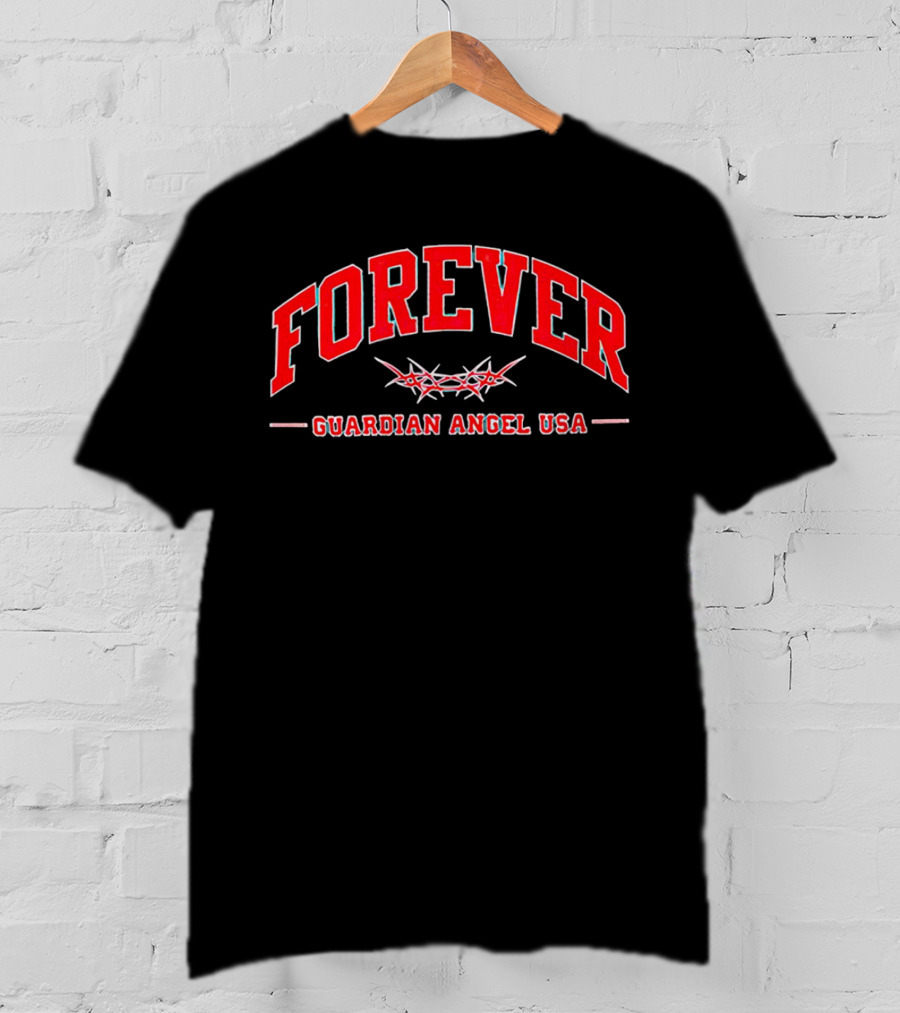 Forever Guardian Angel USA T-Shirt