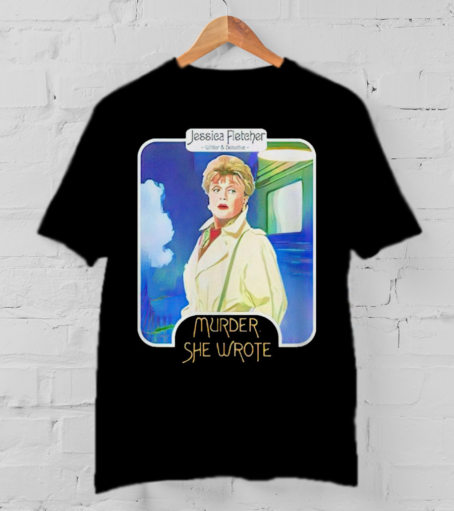 Jessica Fletcher Writer Detective Murder She Wrote T-Shirt