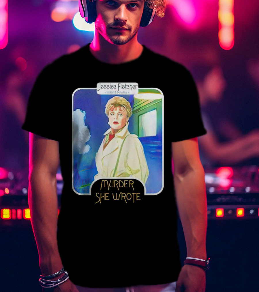 Jessica Fletcher Writer Detective Murder She Wrote T-Shirt