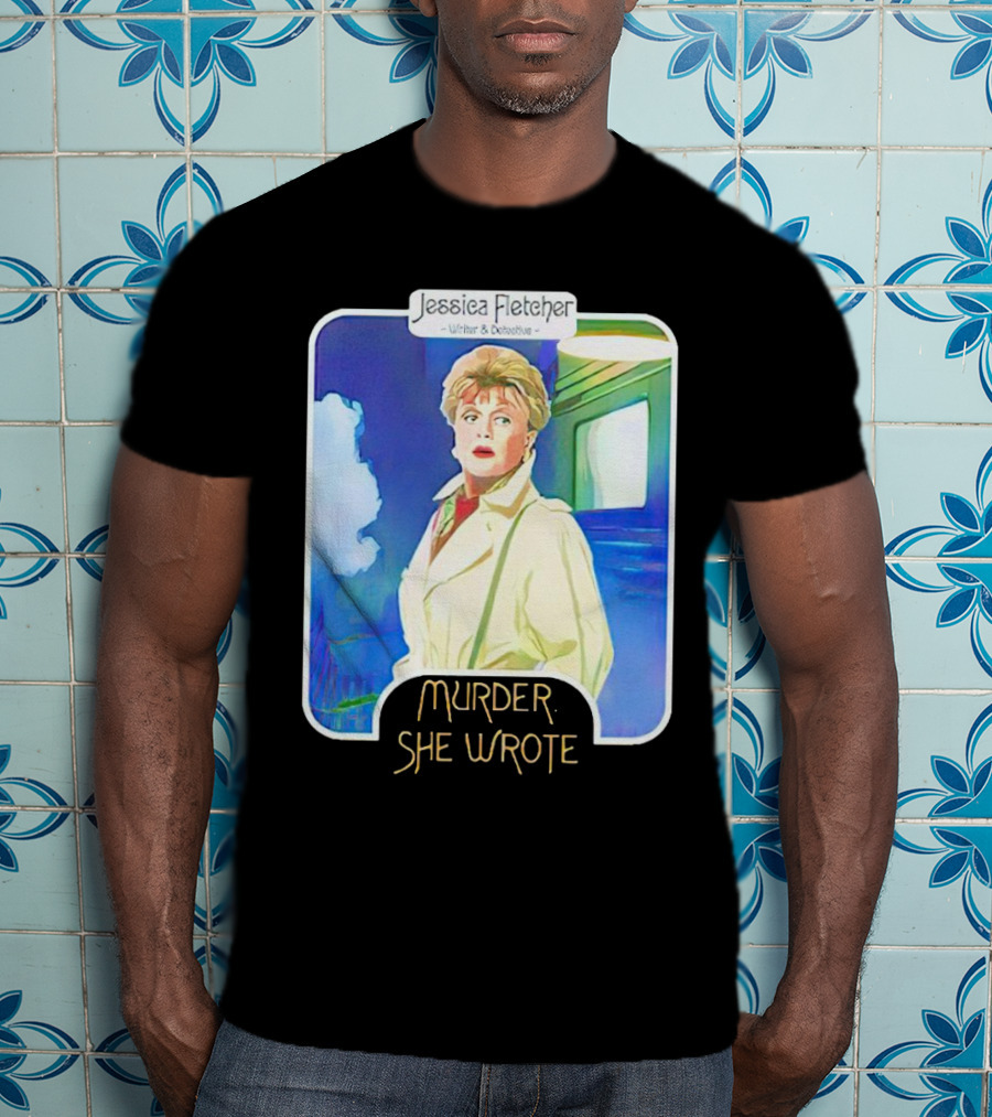 Jessica Fletcher Writer Detective Murder She Wrote T-Shirt