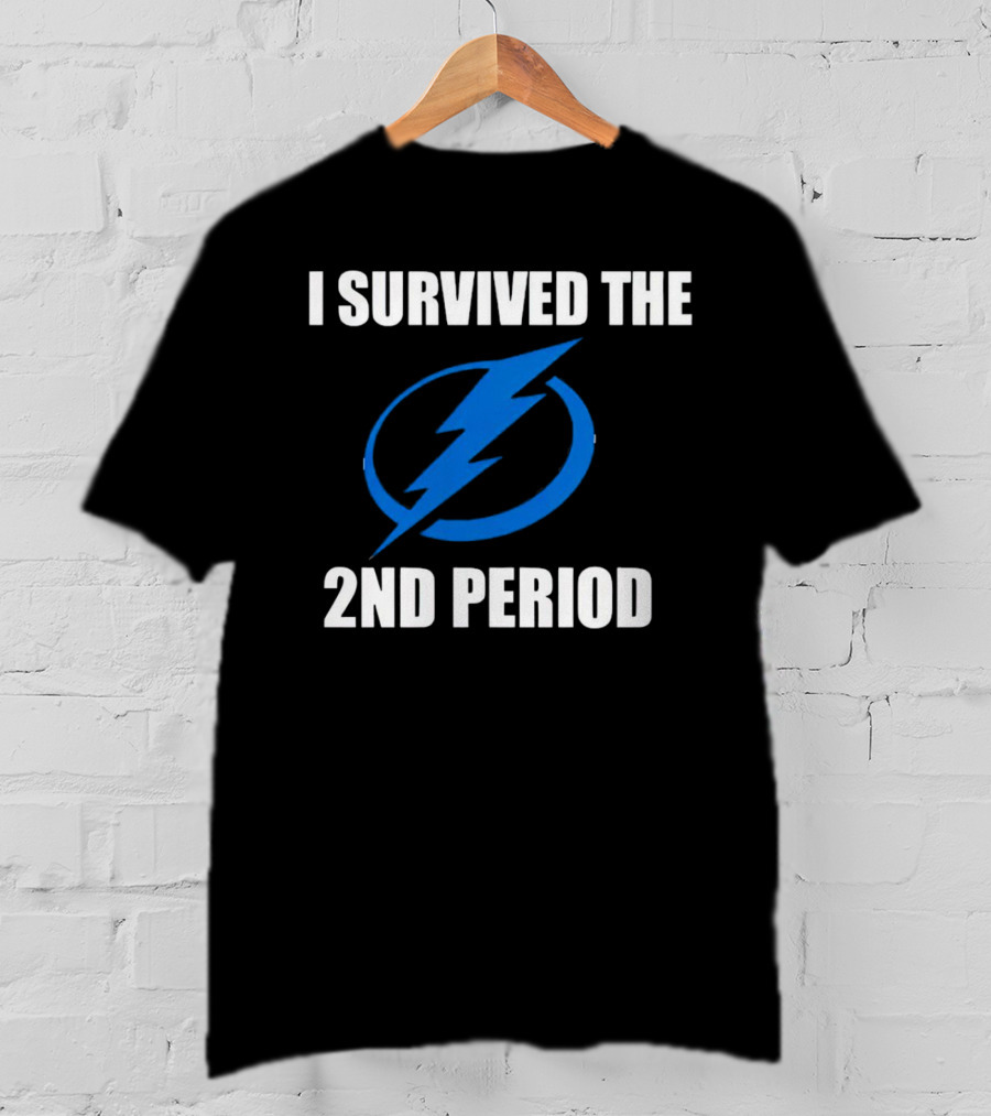 Tampa Bay Lightning I Survived The 2nd Period T-Shirt