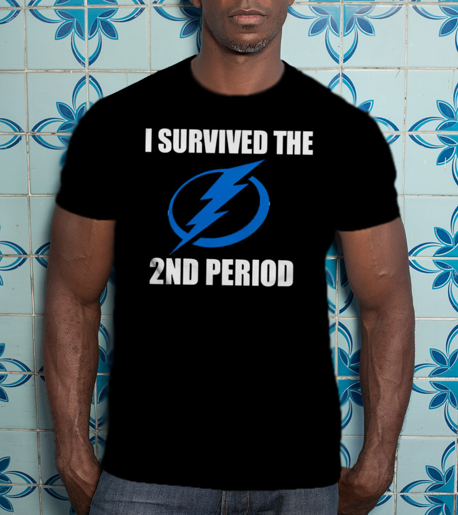 Tampa Bay Lightning I Survived The 2nd Period T-Shirt