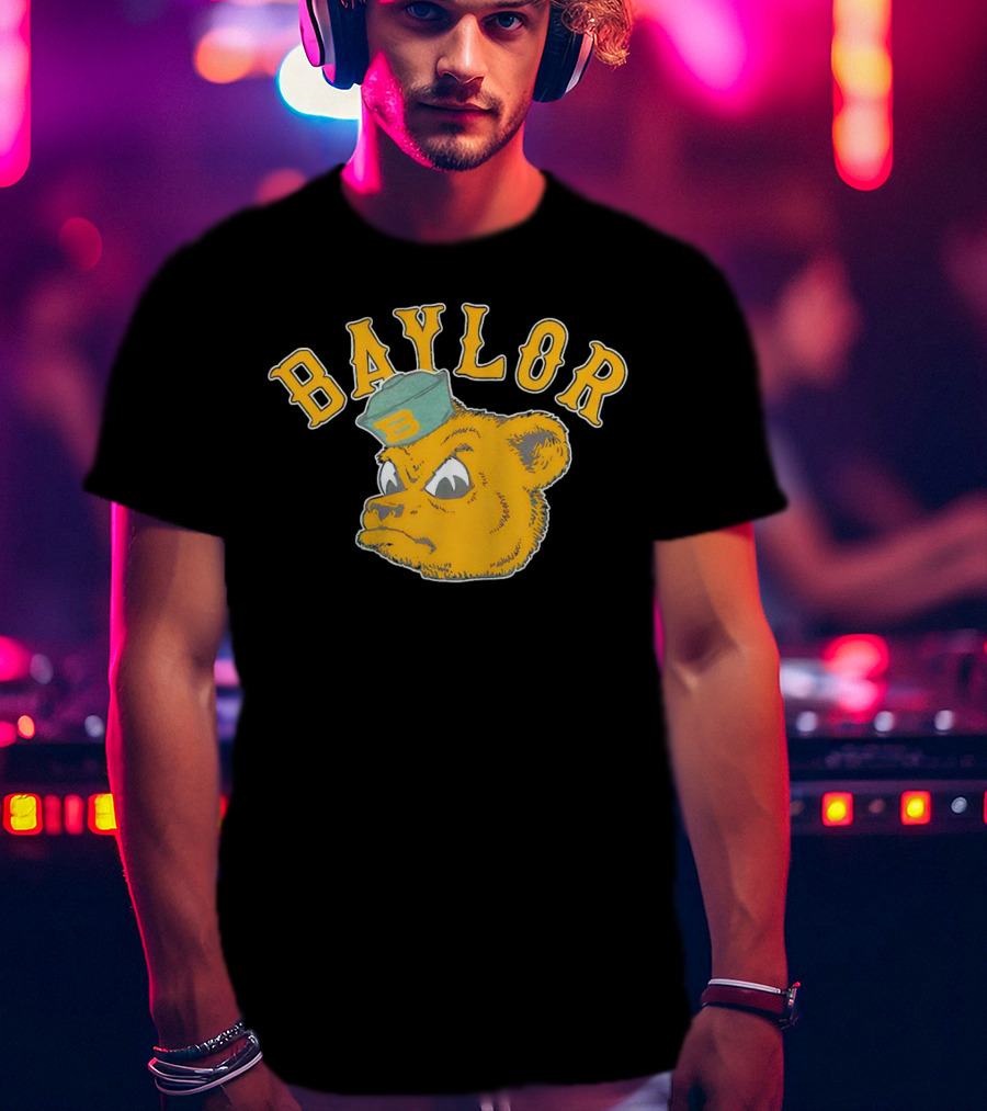 Baylor Bears Vintage Bear Mascot T-Shirt