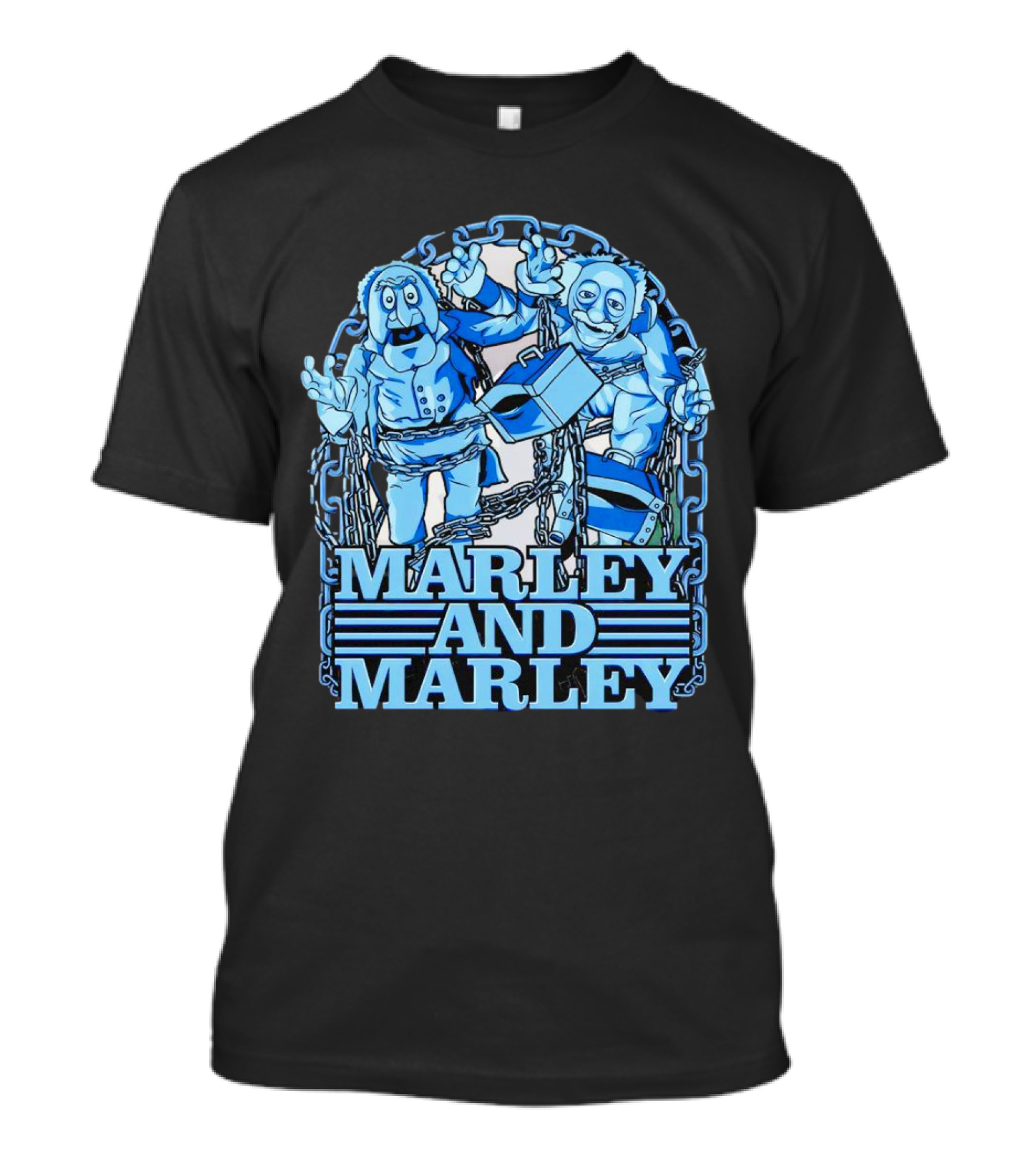 Marley And Marley Muppets Ghosts Chains Scene T-Shirt