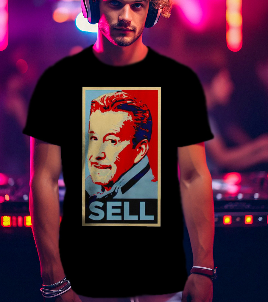 Sell Hope Style Portrait Red Blue Face T-Shirt