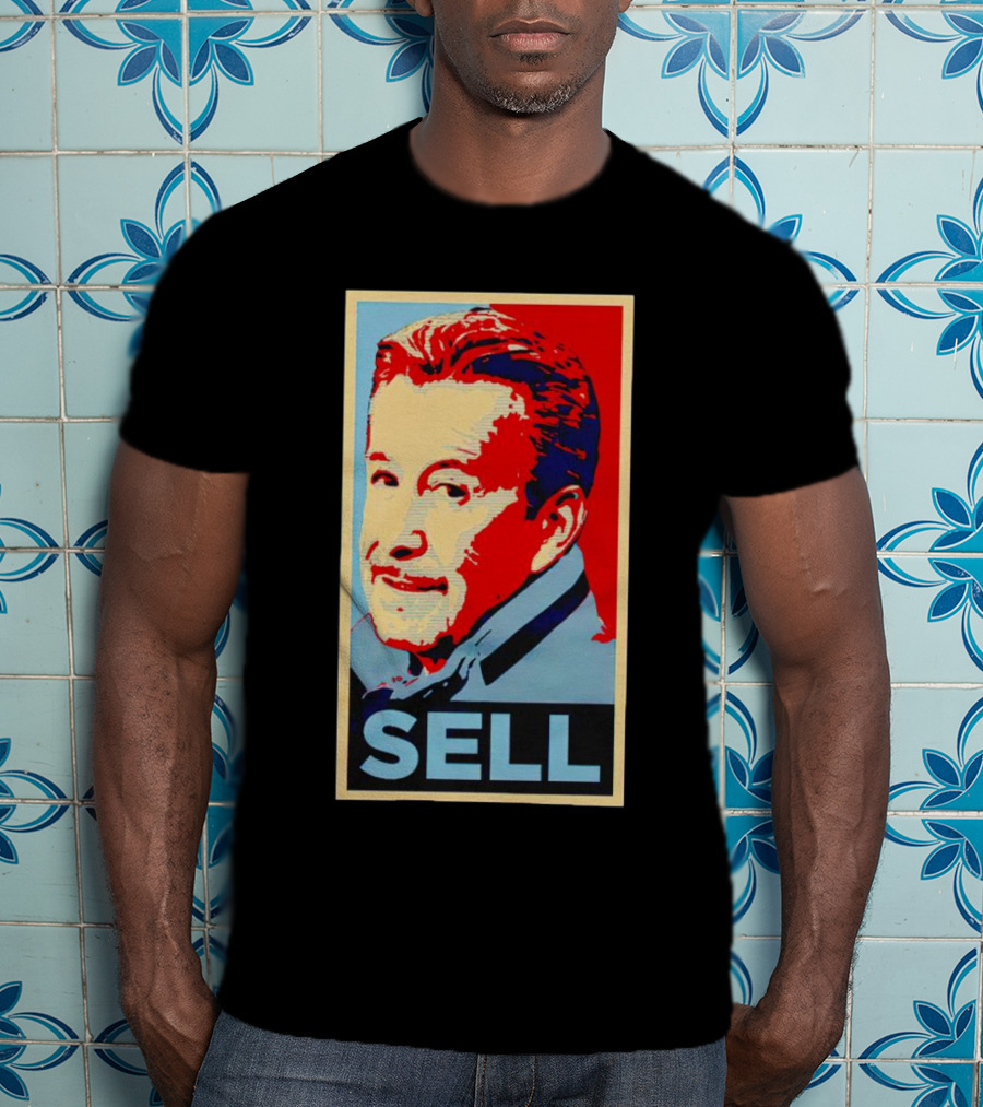 Sell Hope Style Portrait Red Blue Face T-Shirt