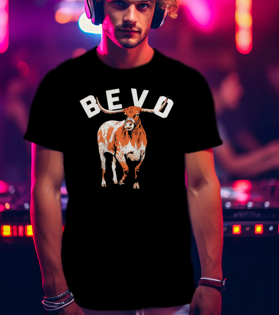 BEVO Texas Longhorn Iconic Mascot T-Shirt