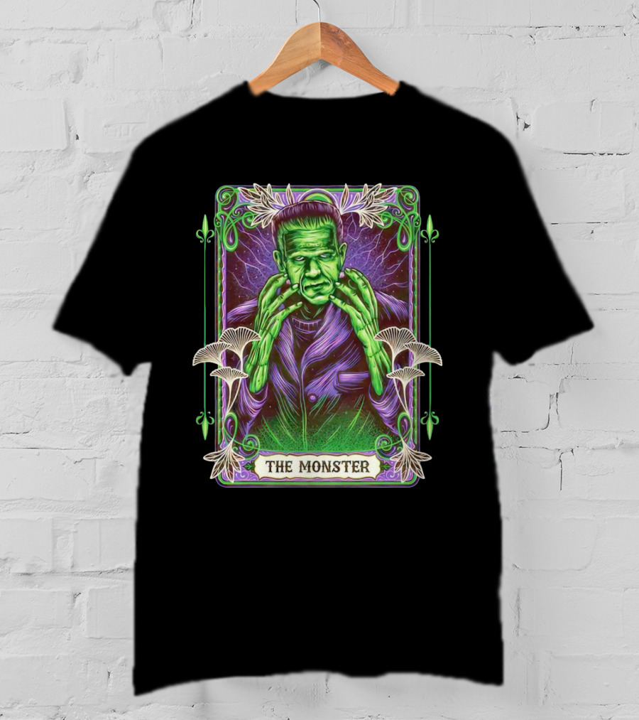 The Monster Frankenstein’s Monster Vintage Horror T-Shirt