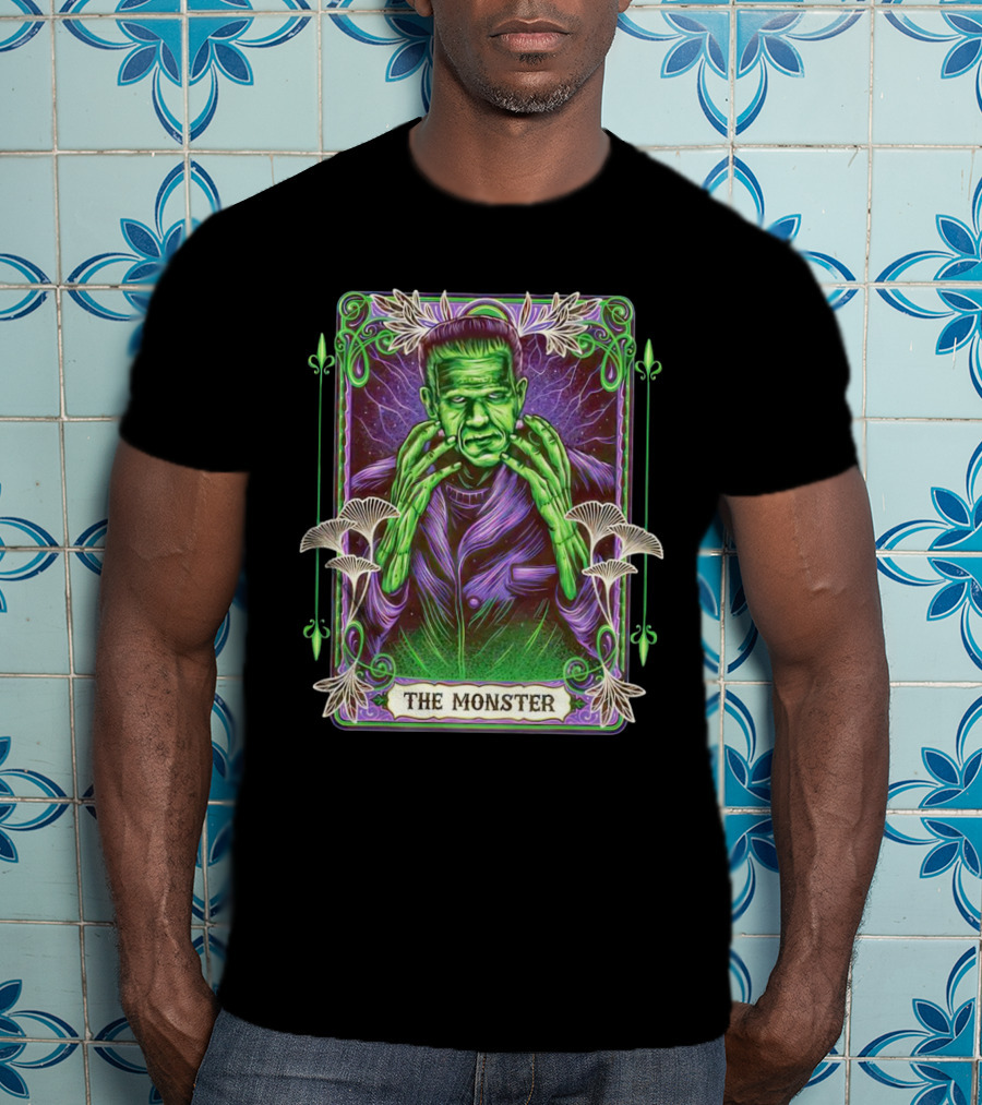 The Monster Frankenstein’s Monster Vintage Horror T-Shirt