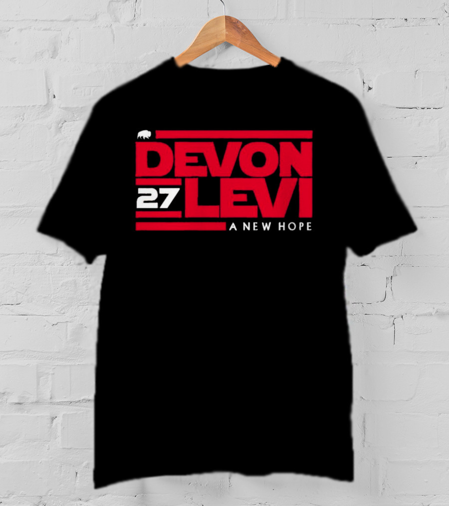 Devon Levi 27 A New Hope Buffalo Sabres NHL T-Shirt