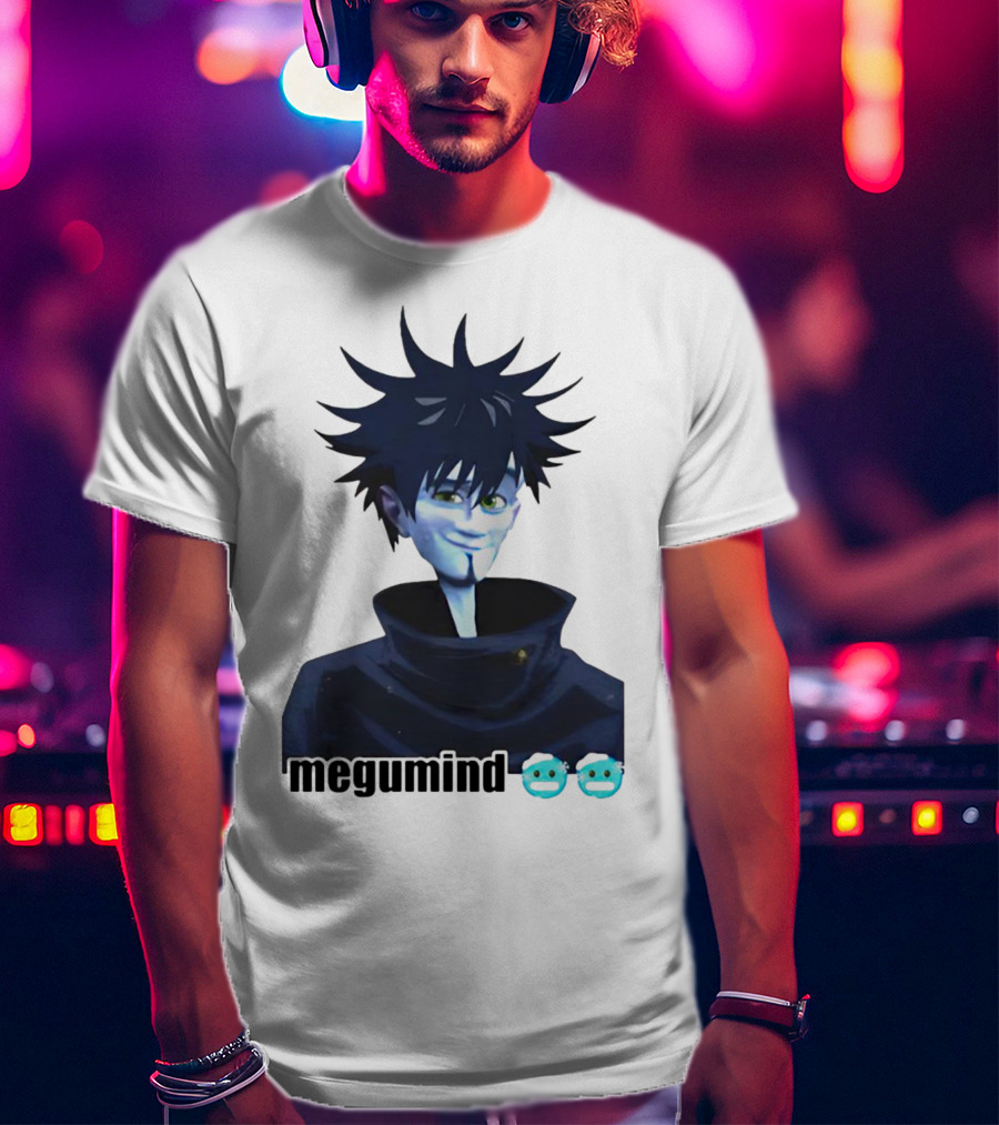 Fushiguro Megumi Megumind Emoji Face T-Shirt