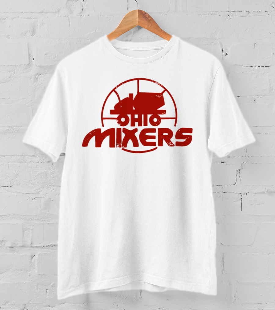 Ohio Mixers Basketball Concrete Truck T-Shirt