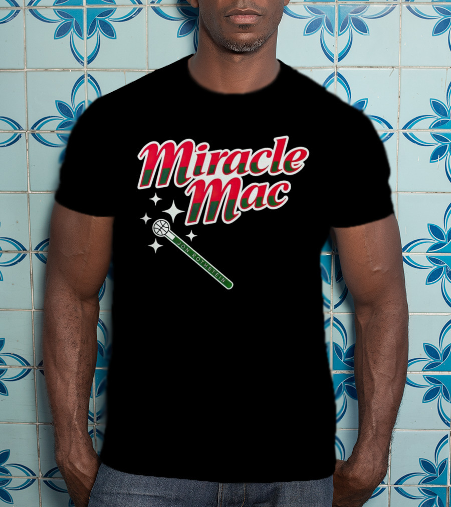 Jon Rothstein Miracle Mac Magic Basketball Stars T-Shirt