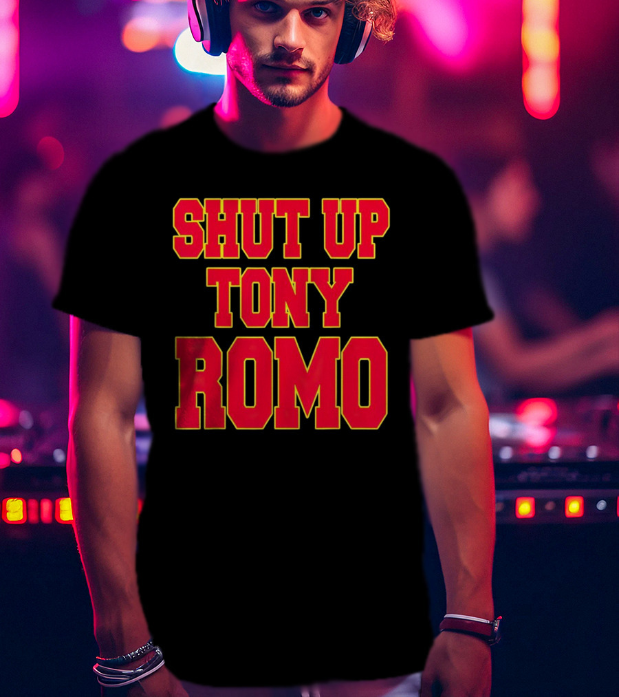 Kansas City Chiefs Shut Up Tony Romo T-Shirt