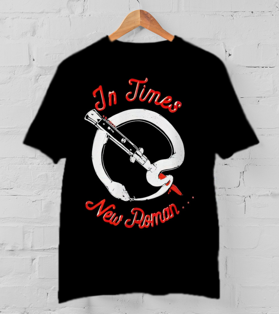 In Times New Roman Q Snake T-Shirt
