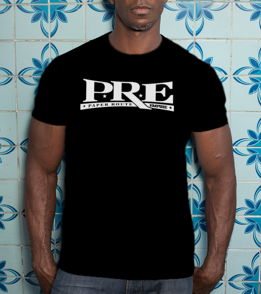 P.R.E. Paper Route Empire Logo T-Shirt