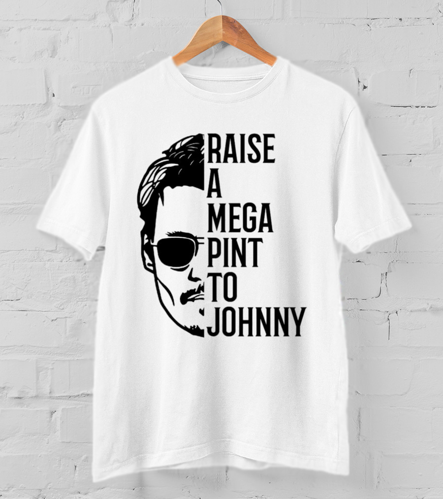 Raise A Mega Pint To Johnny T-Shirt