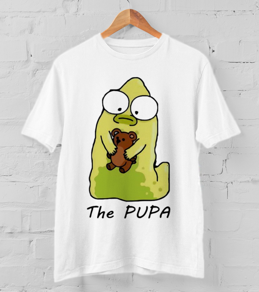 The Pupa Holding Teddy Bear Solar Opposites T-Shirt