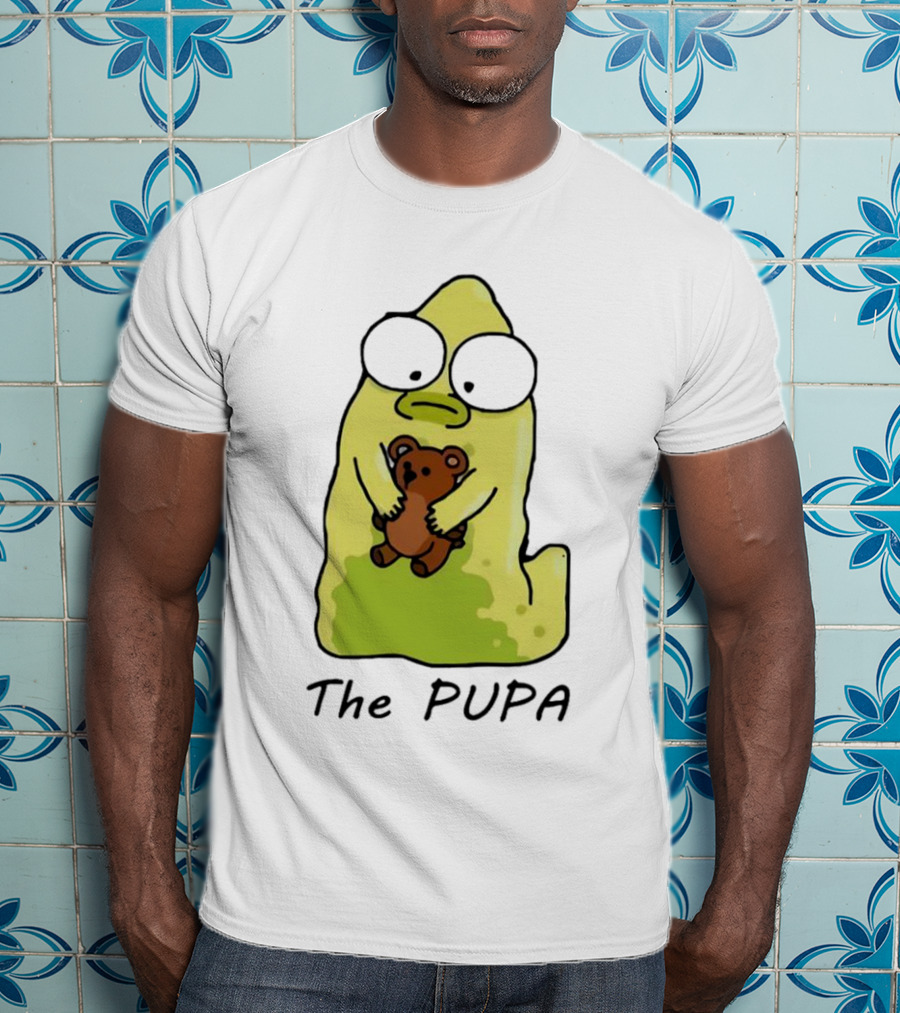 The Pupa Holding Teddy Bear Solar Opposites T-Shirt