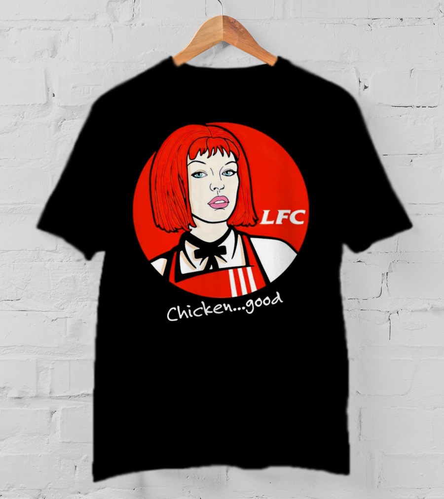 Chicken Good LFC Retro Style Redhead T-Shirt