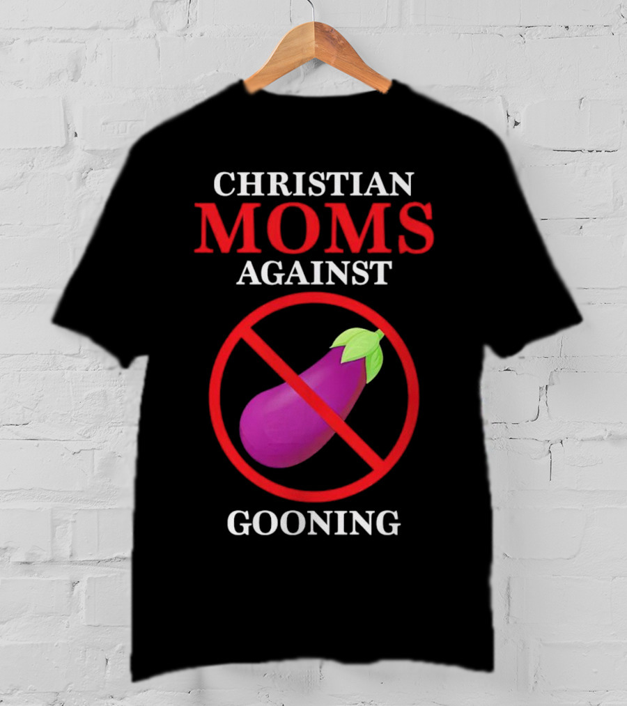 Christian Moms Against Gooning Emoji T-Shirt