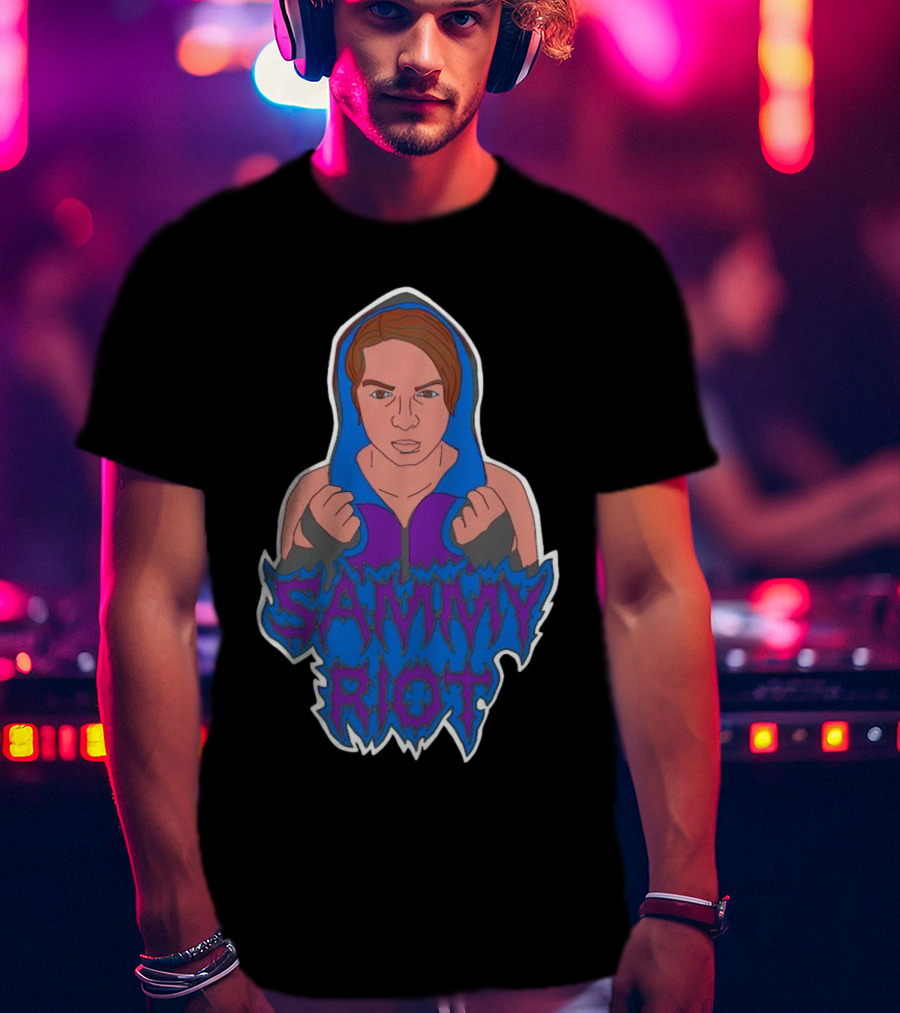 Sammy Riot Wrestling Hoodie Lost Art Sammy Riot #3 T-Shirt