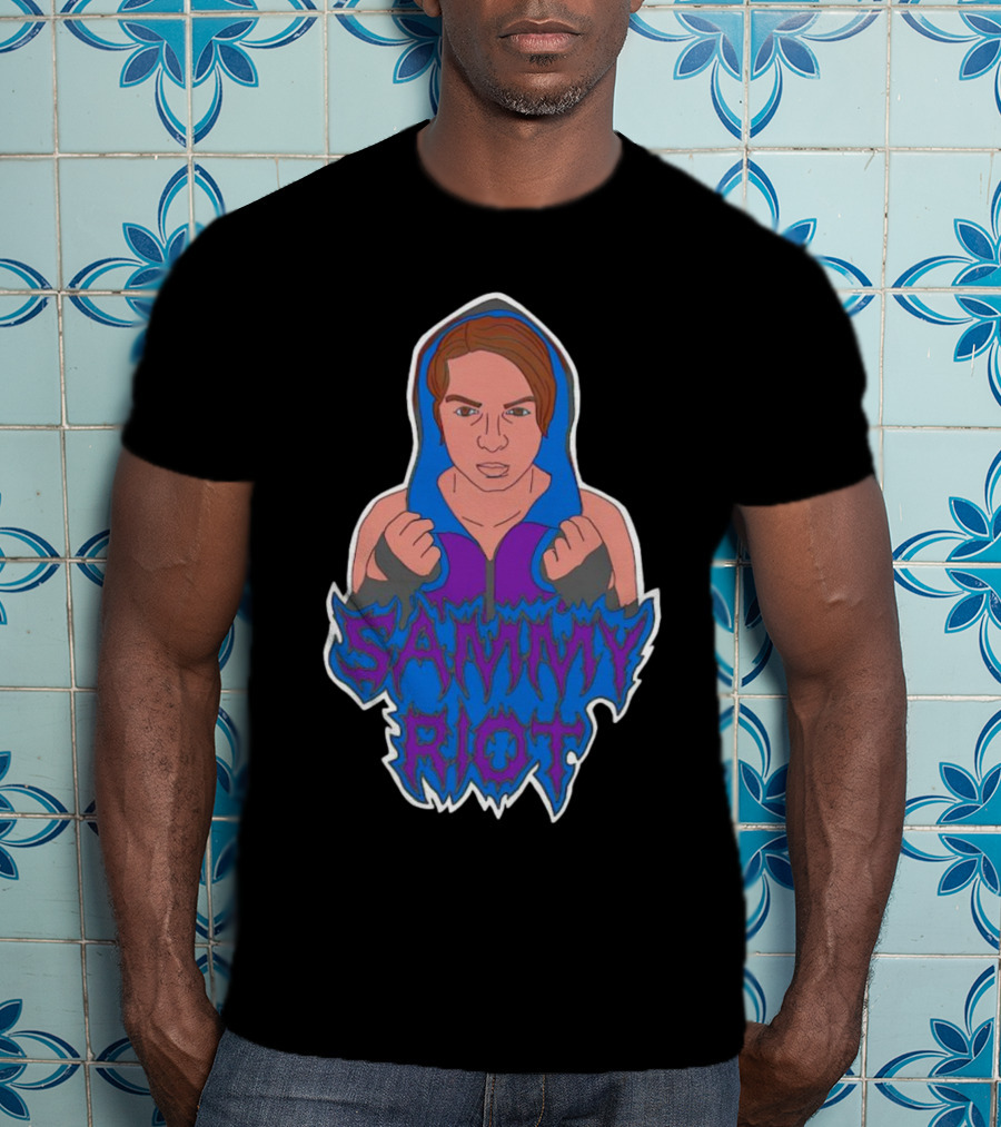 Sammy Riot Wrestling Hoodie Lost Art Sammy Riot #3 T-Shirt