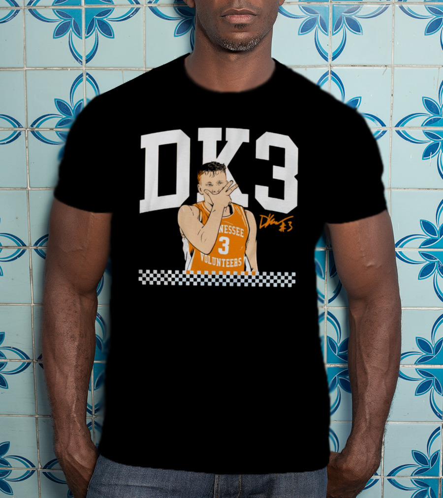 Tennessee Volunteers Basketball DK3 Dalton Knecht #3 T-Shirt