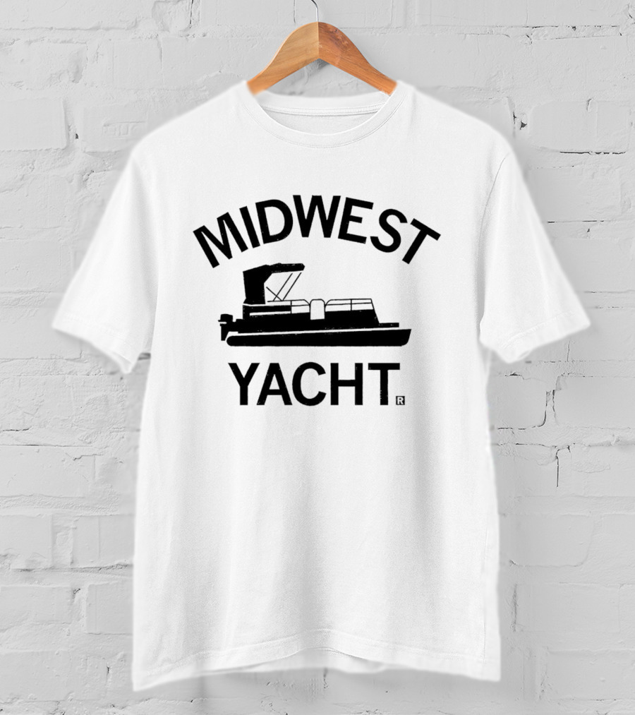 MIDWEST YACHT PONTOON BOAT VINTAGE T-Shirt