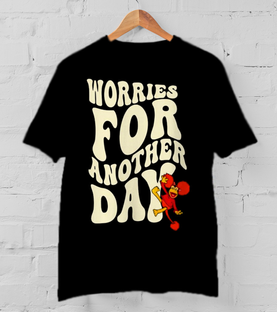 Fraggle Rock Worries For Another Day Red Muppet Character T-Shirt