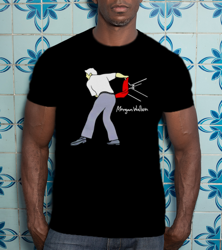 Morgan Wallen Indiana Basketball Coach Strip Technique T-Shirt