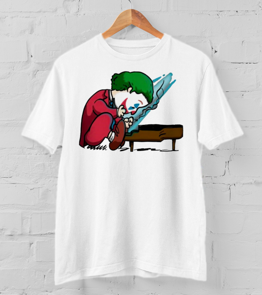 Joker Playing The Piano In Peanuts Charlie Brown T-Shirt