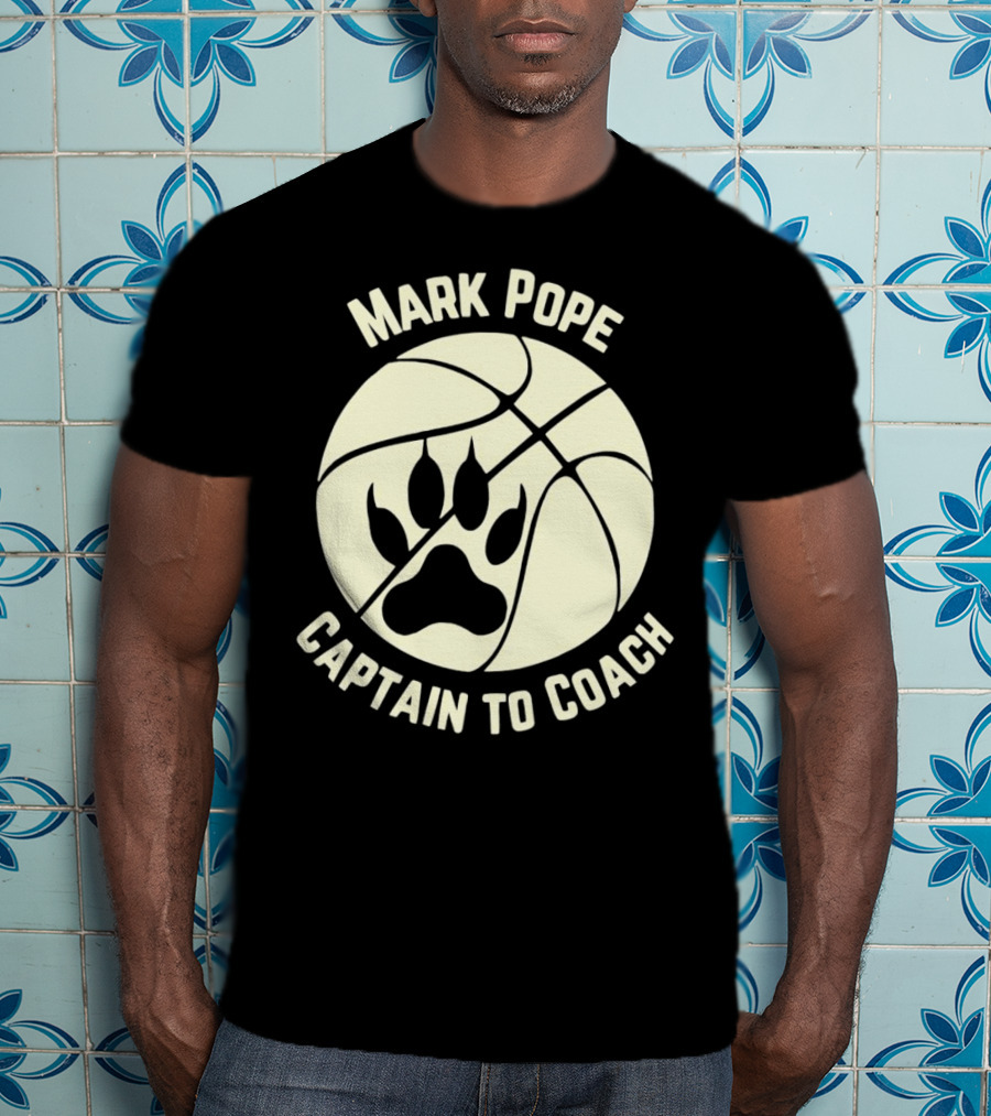 Mark Pope Captain To Coach Kentucky Basketball Legend T-Shirt