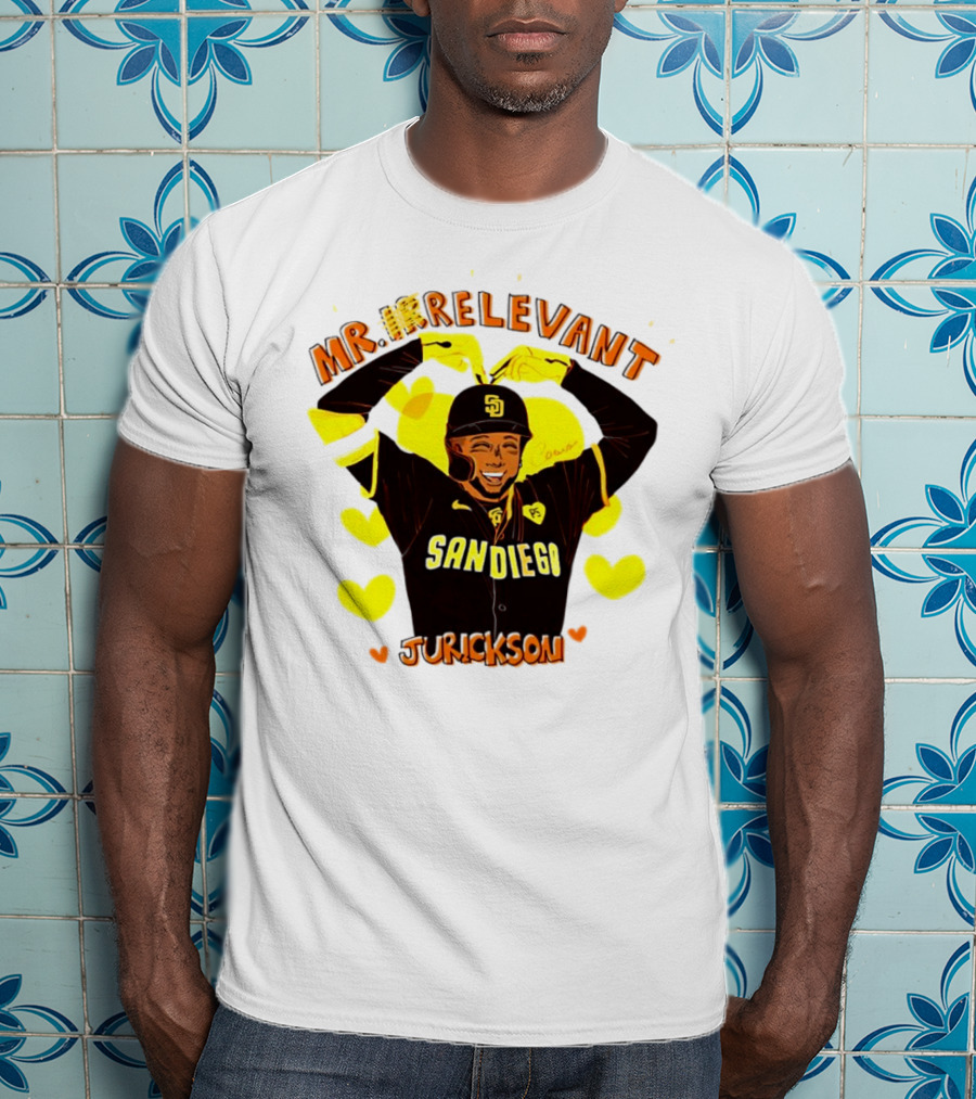 Mr Relevant Jurickson San Diego Baseball Hearts T-Shirt